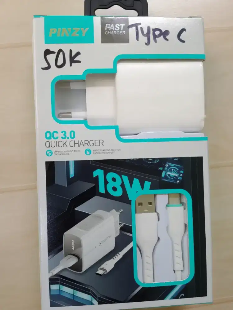 Charger hp type C fast Charging