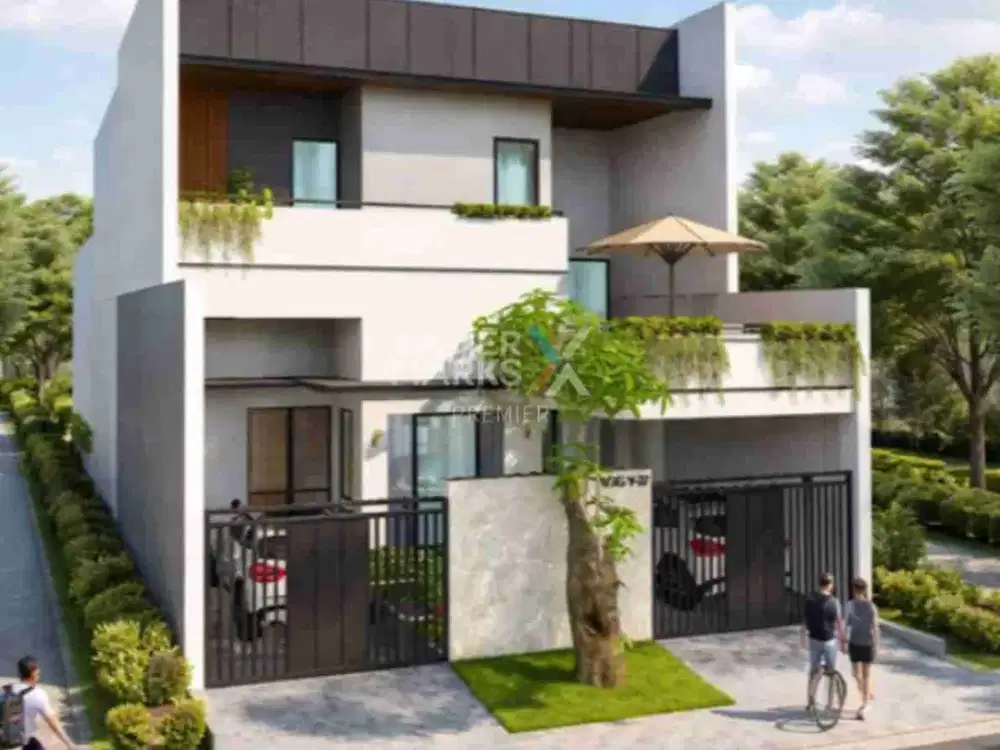 Dijual Rumah Design Tropical Modern Di Cluster Golf Kota Araya Malang