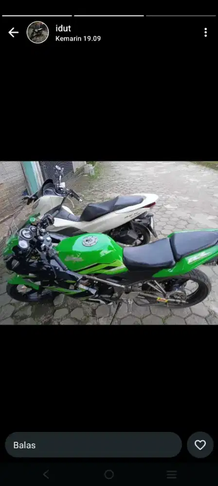 Kawasaki ninja pajak idup f cibinong