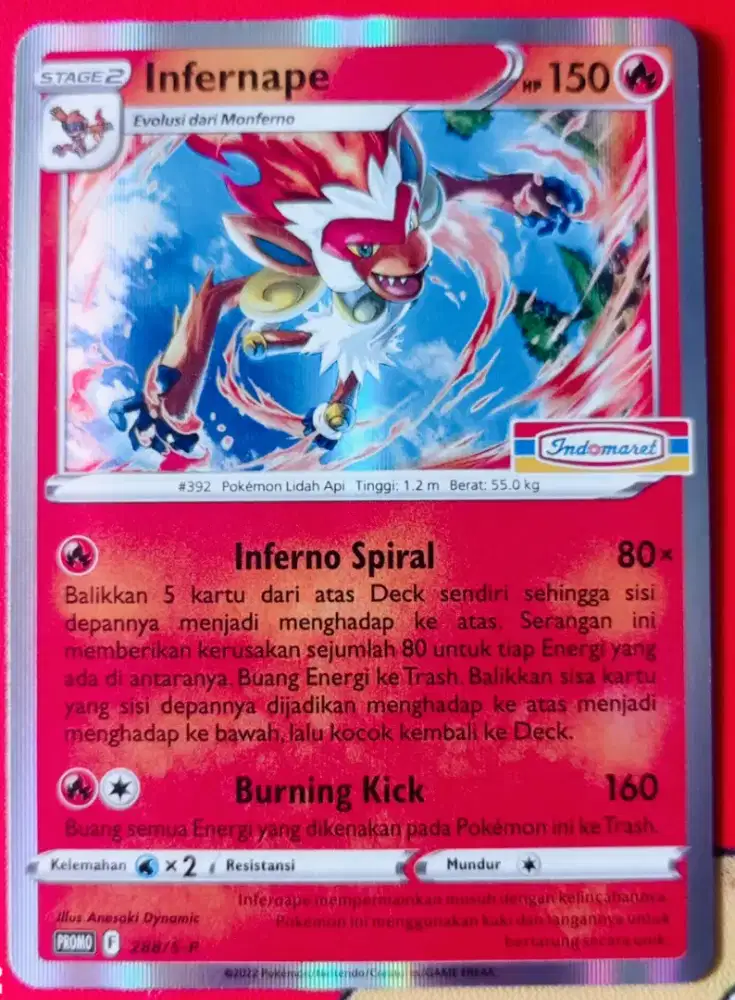 Pokémon TGC Indonesia Infernape