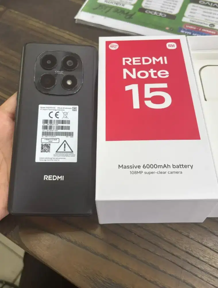 CASH, KREDIT NOTE 15 4G