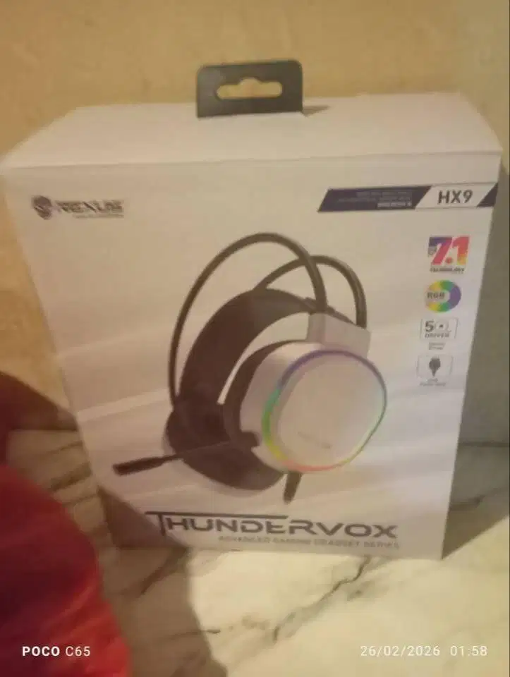 HEADSET GAMING REXUS THUNDERVOX HX9
