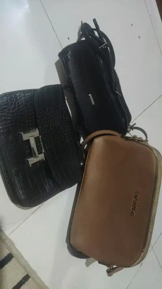 Tas coklat cewek simpel