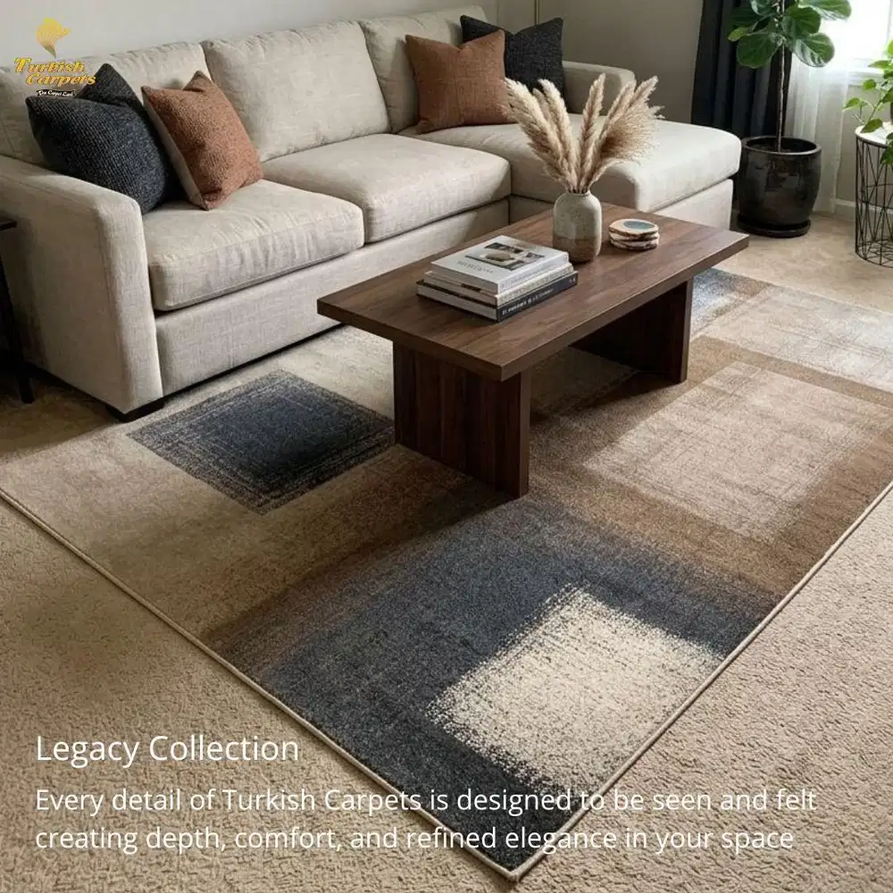 KARPET MODERN BERGAYA DESAIN INDUSTRIAL