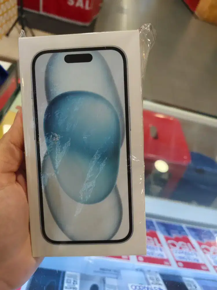 HP IPHONE 15 128GB GARANSI RESMI NASIONAL, BARU, SEGEL
