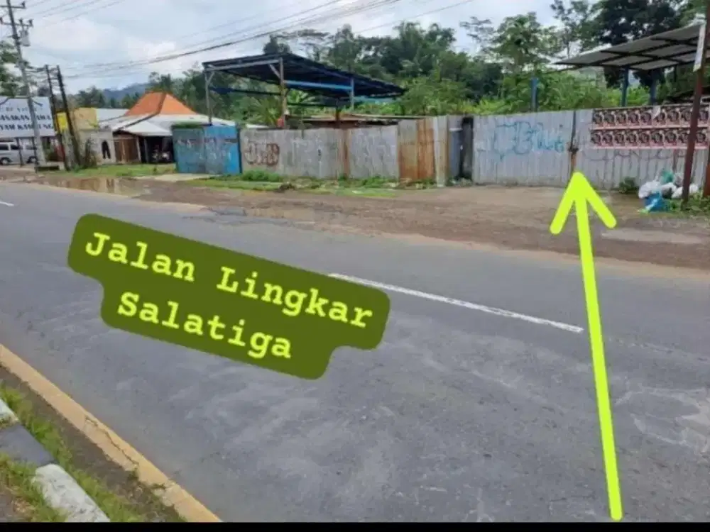 Dijual Tanah di JLS & gudang semi permanen