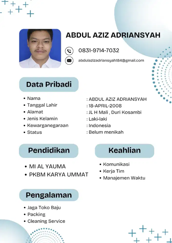 info lowongan kerja ( Ijazah Smp)