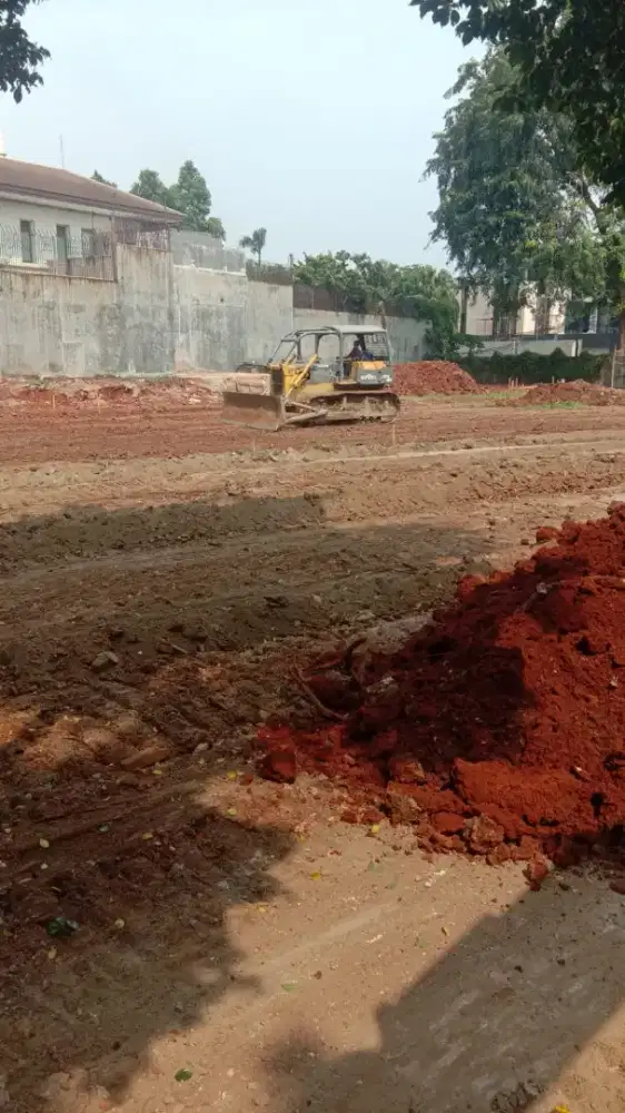 Turap hotmix aspal bongkar bangunan