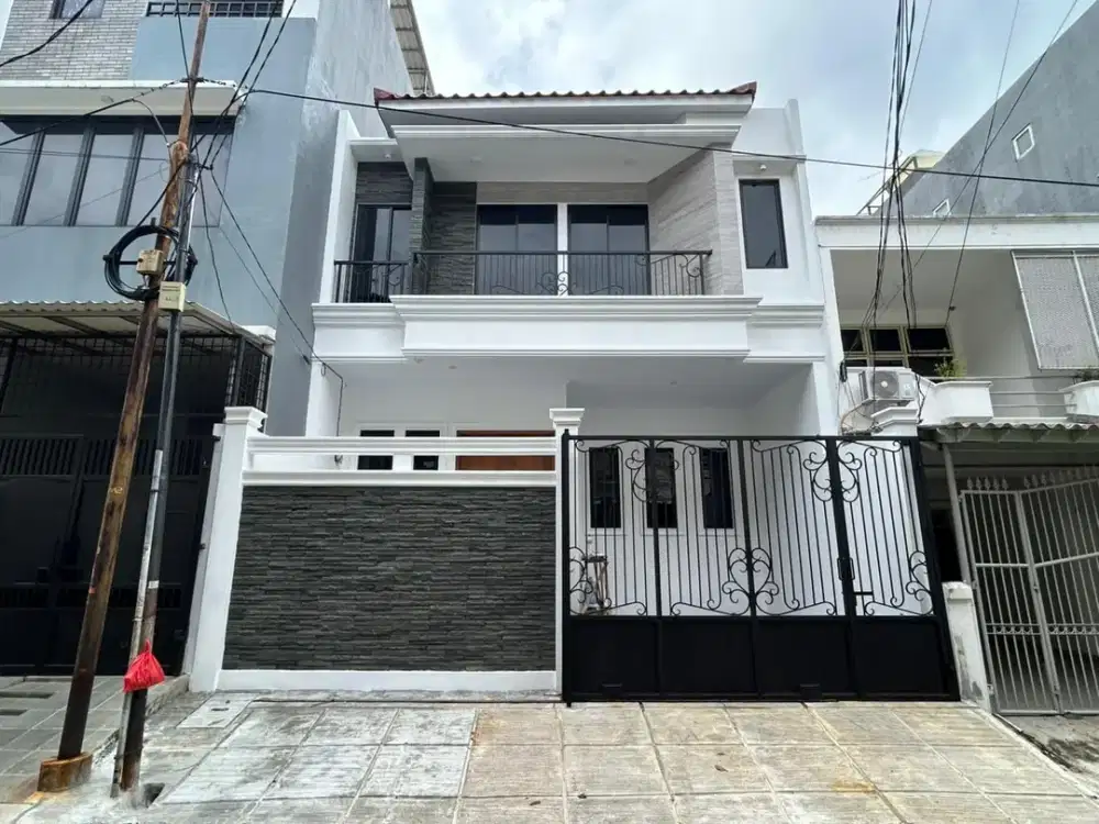 Rumah Muara Karang Blok 2 Uk 8X15 Brand New,Hadap Timur,Minimalis,Siap Huni