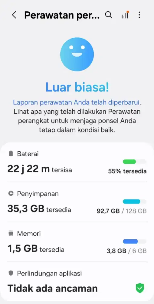 Samsung M23 5G fullset 6/128 Nornal Pemkaian Pribadi