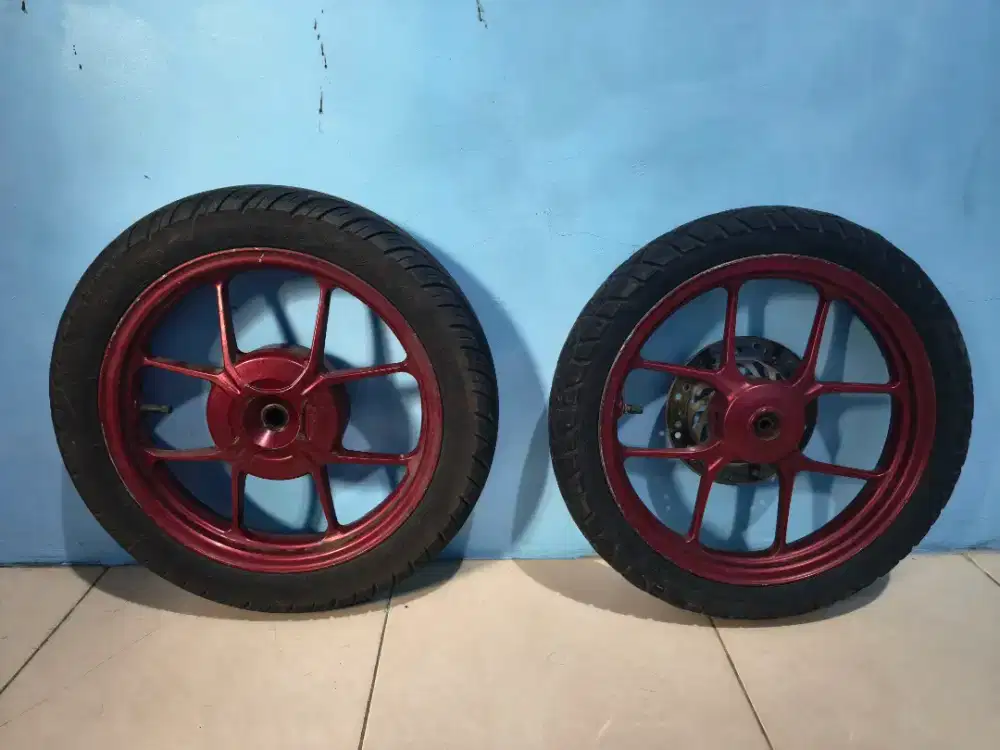 velg & ban tubles, no minus tinggal pake