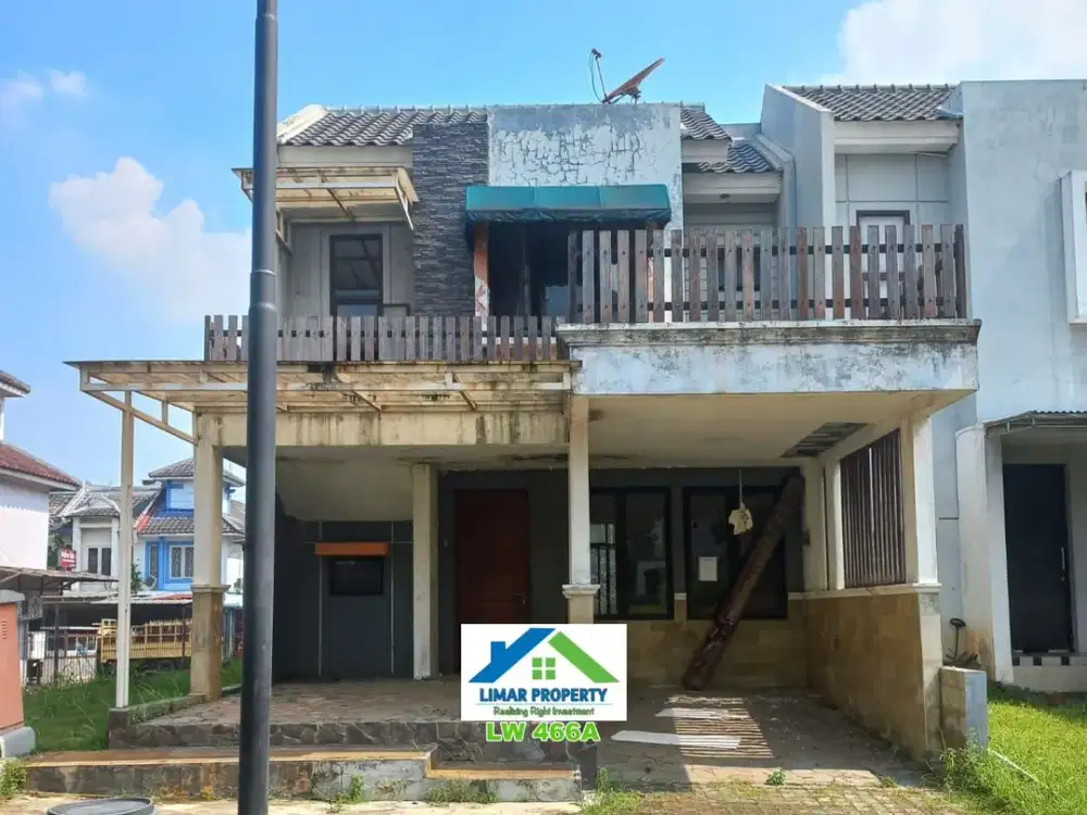 Rumah Tahap Renovasi Harga Terbaik di Legenda Wisata Cibubur