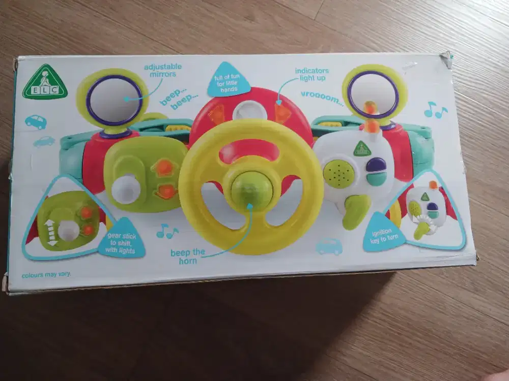 ELC Lights Sounds Buggy Driver Mainan Edukasi Bunyi Setir Mobil Bayi