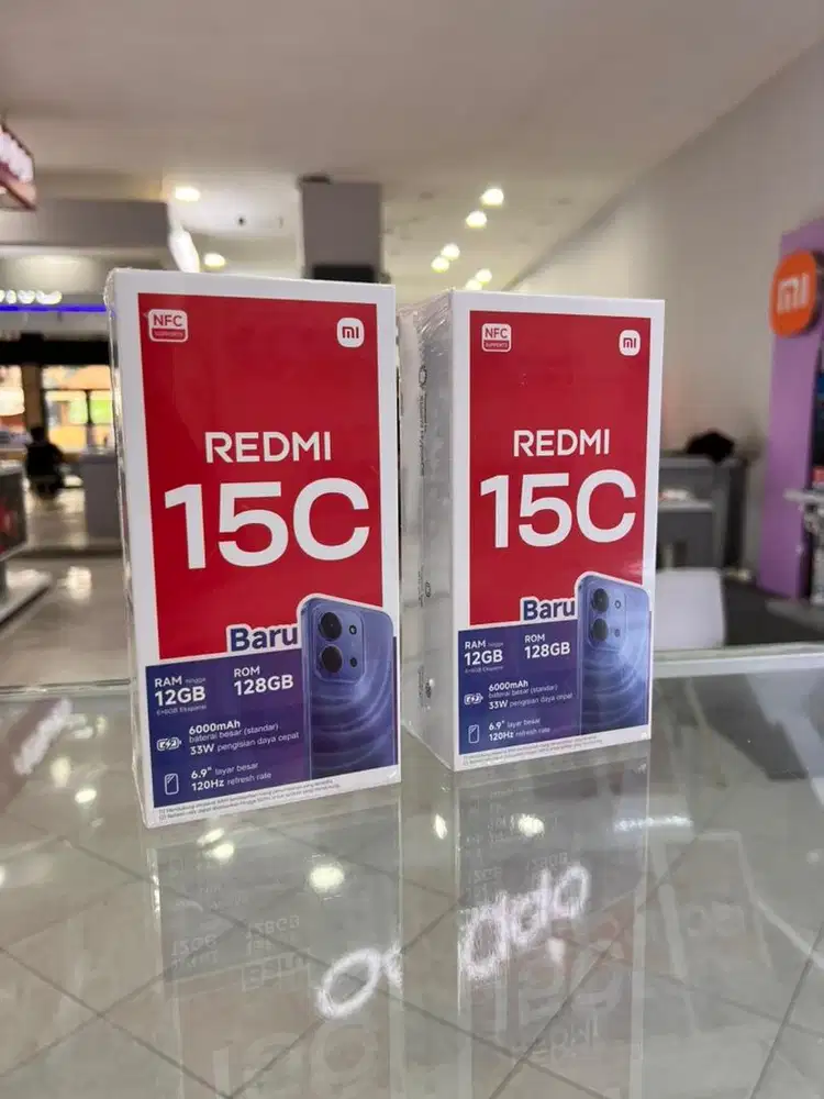 Dijual hp murah redmi 15C segell