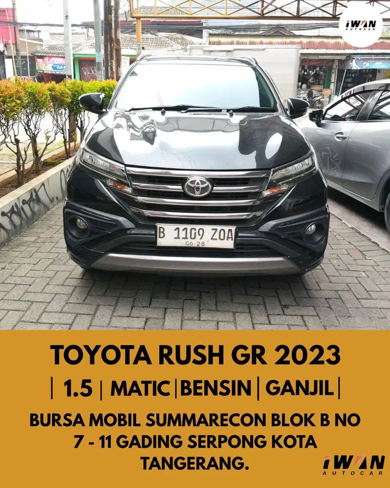 TOYOTA RUSH S GR 1.5 AT 2023