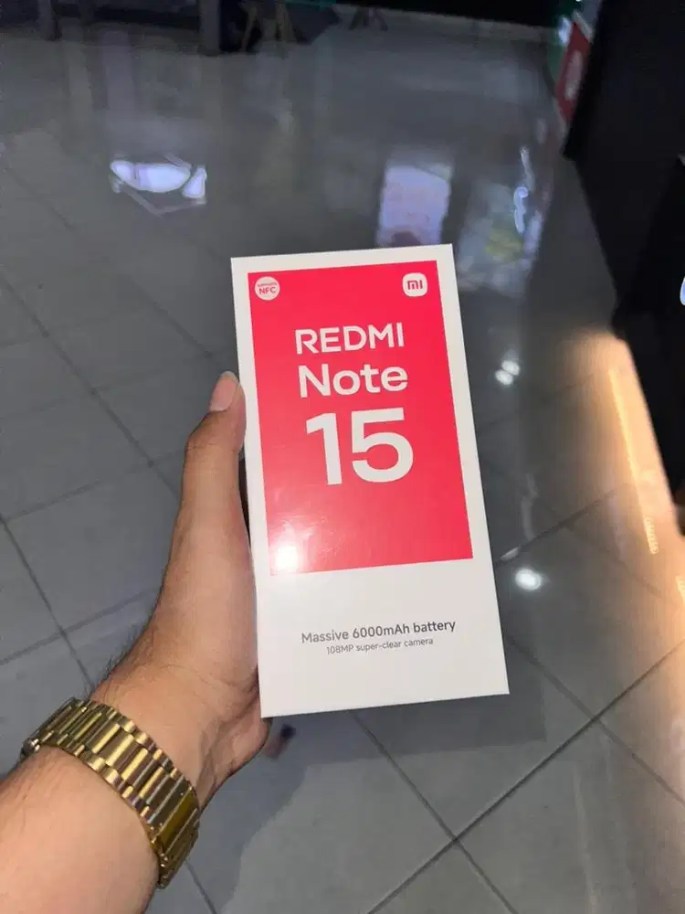 Ready stok redmi note 15 4G termurah