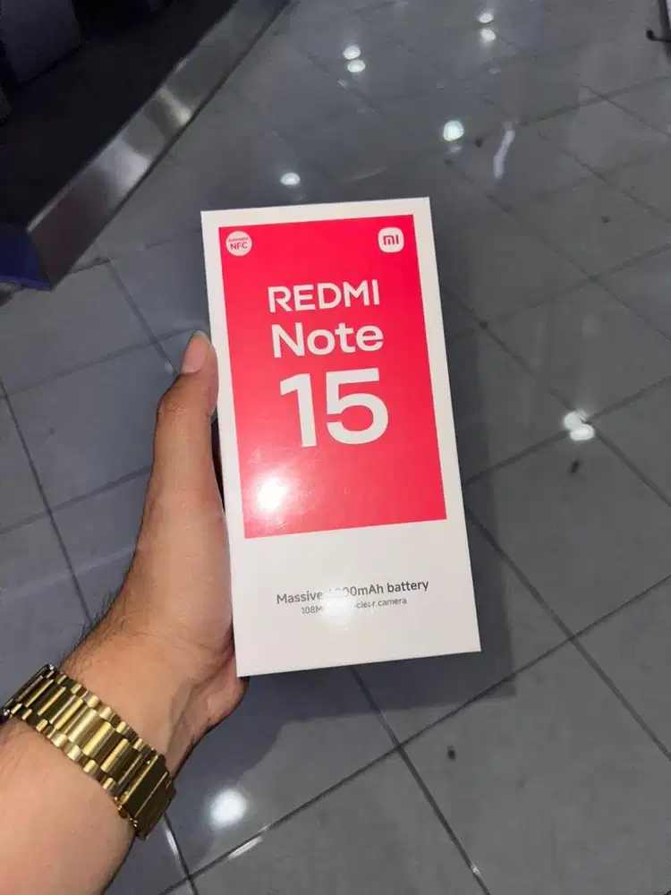 Promo hp redmi note 15 4G segel