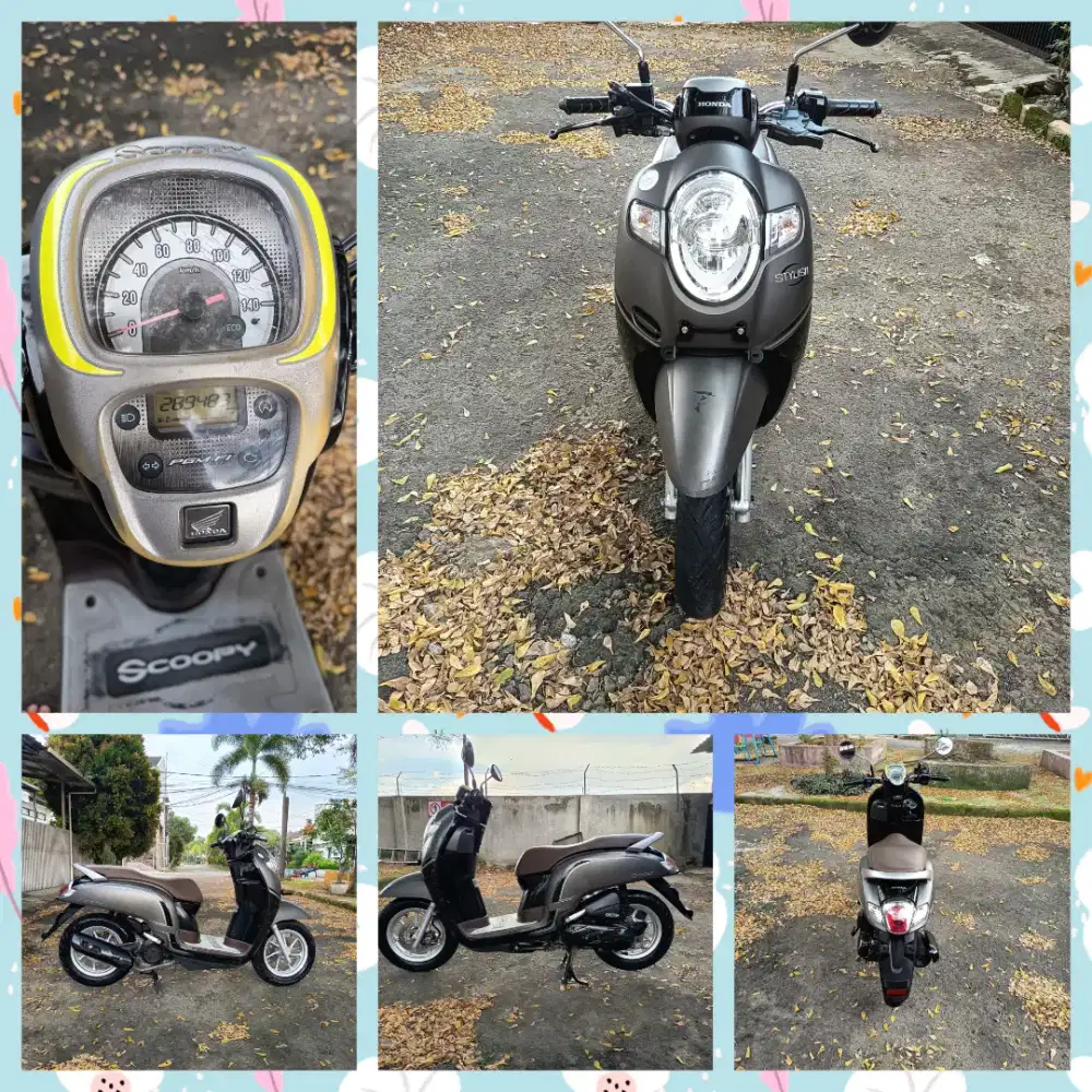 Jual Motor Scoopy Tahun 2017