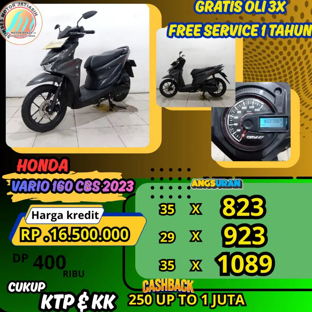 HONDA BEAT CBS LED 2021 DP TERMURAH SYRT KTP&KK (SUKSESMOTOR)