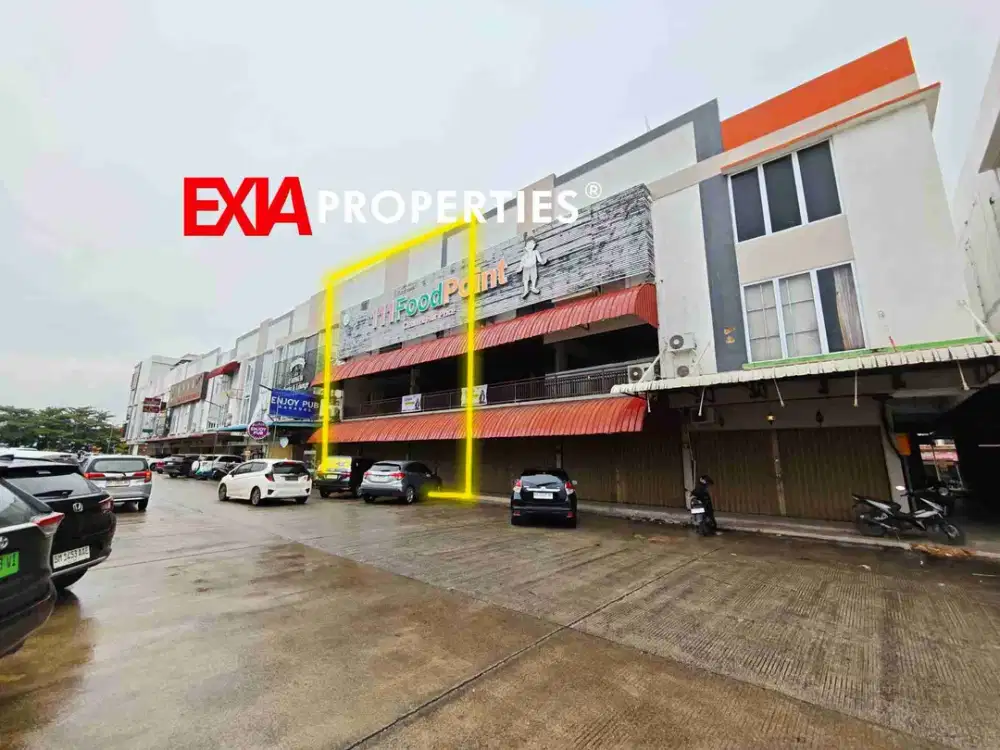 dijual 4 unit ruko 4,5 lantai ex Caffe di mitra 2 batam centre harga terbaik di tengah kota