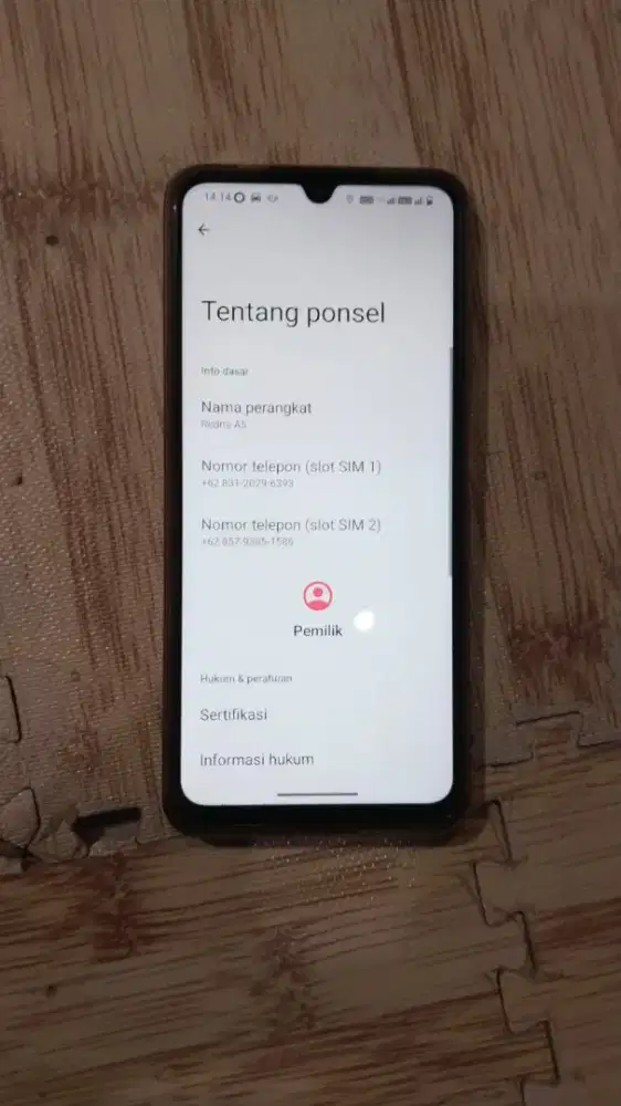 Redmi A5 fullset nominus
