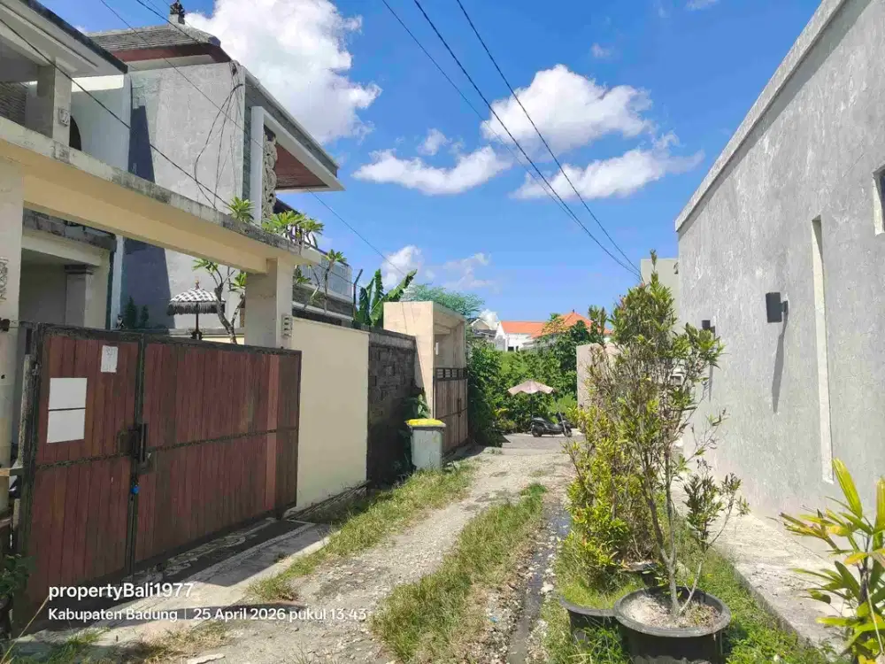 Tanah 100m2 lingk Villa di Subak daksina kayutulang badung