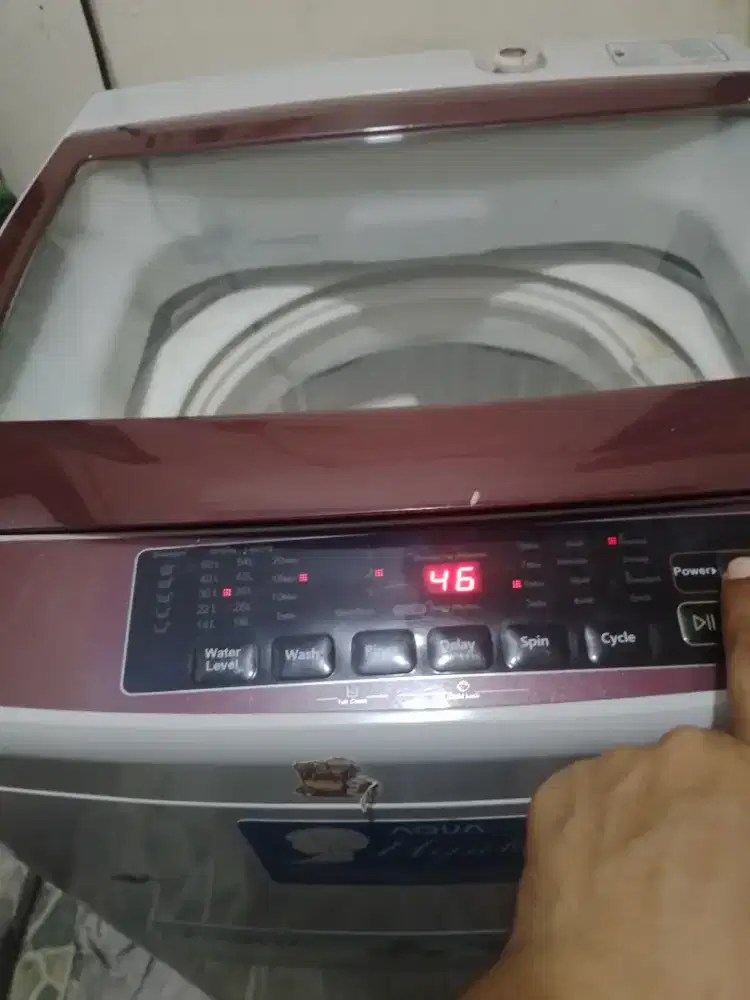 Mesin Cuci merk Aqua 1 Tabung AQW DD88