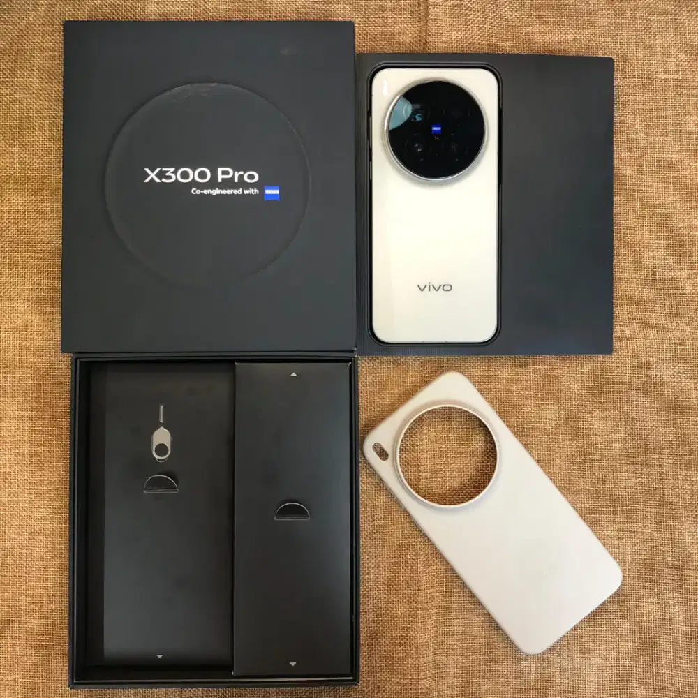 Vivo X300 Pro 5G 16/512GB Brown Like new garansi 2thn des 2027