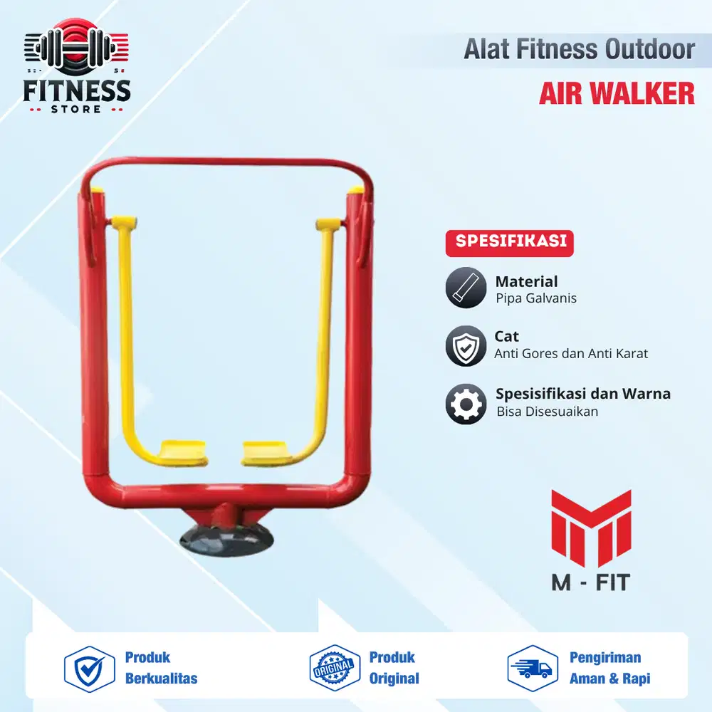 Air Walker Outdoor Fitness Alat Olahraga Taman Fasilitas Umum & Perum