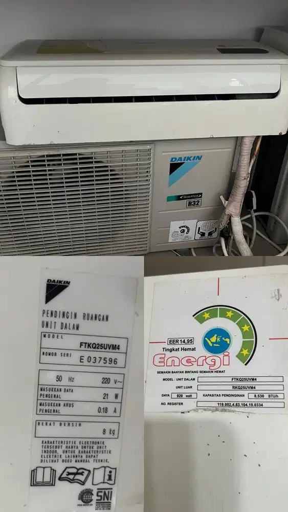 AC Daikin 1PK R32