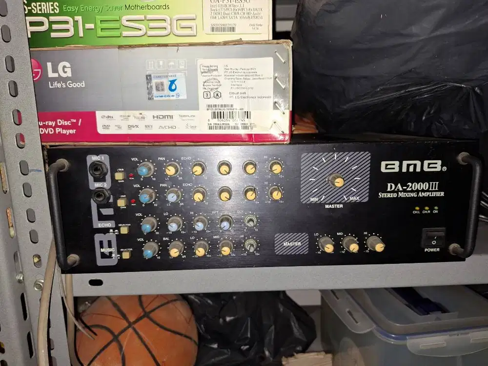 BMB DA-2000 III Stereo Mixing Amplifier