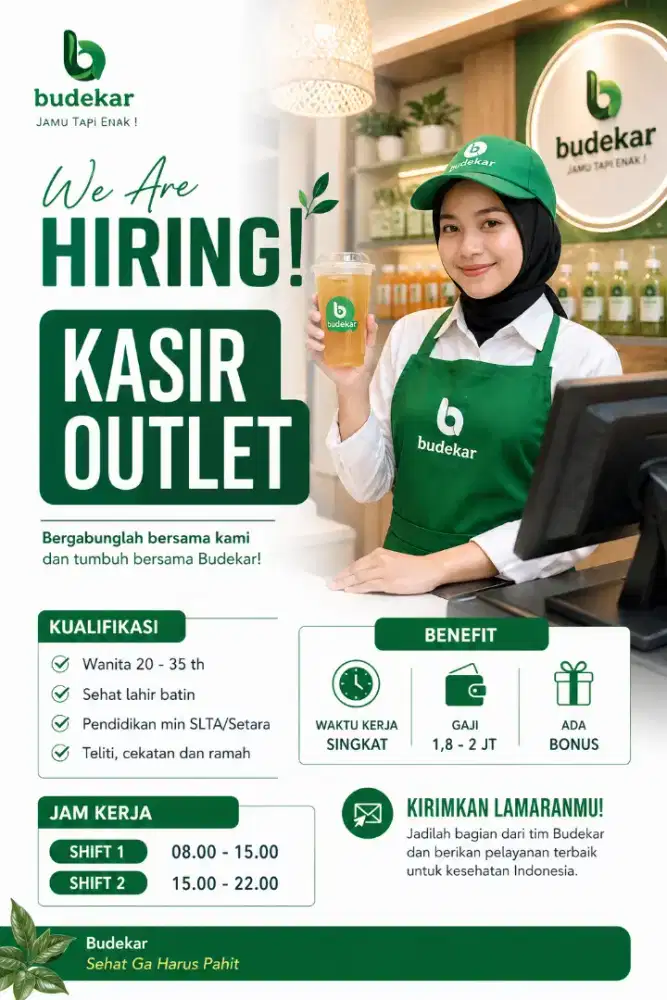 LOKER KASIR OUTLET WANITA