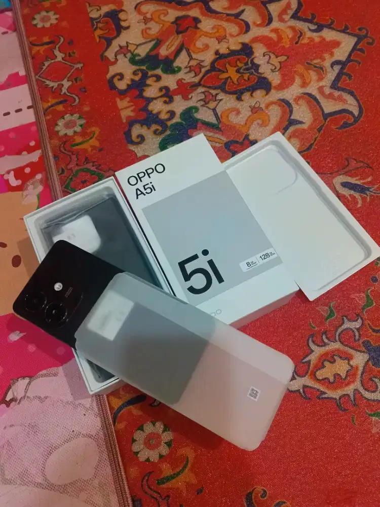 Jual hp Oppo a5i 4/128 red like new lngkp