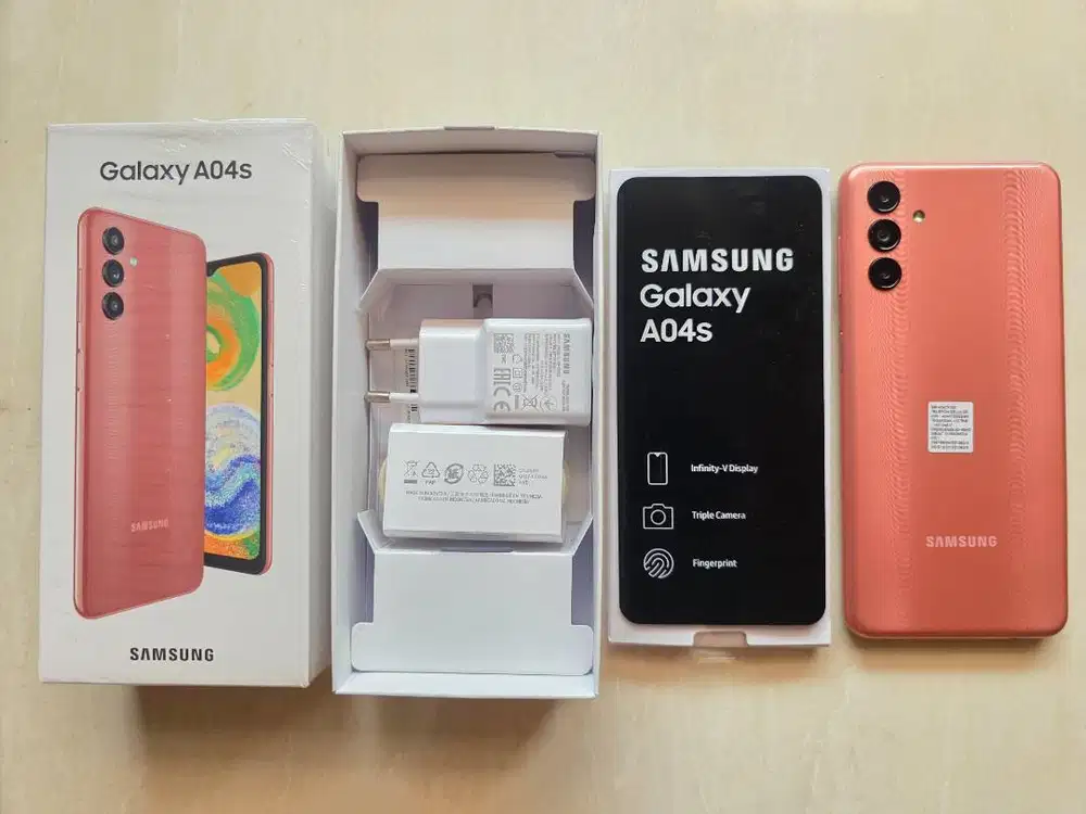 Samsung A04S, 4GB/64GB, Kondisi Mulus, No Minus, FullSet & FullOri