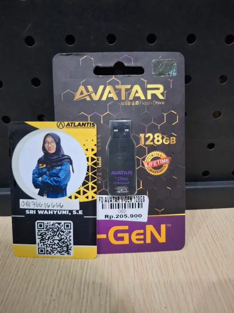 ATLANTIS DAHSYAT FLASHDISK AVATAR VGEN 128GB