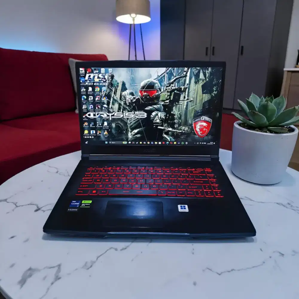 MSI EVOLVED THIN GF63 12VE DEFTLY PLAY NVIDIA RTX 4050 VRAM 6GB GEN 12