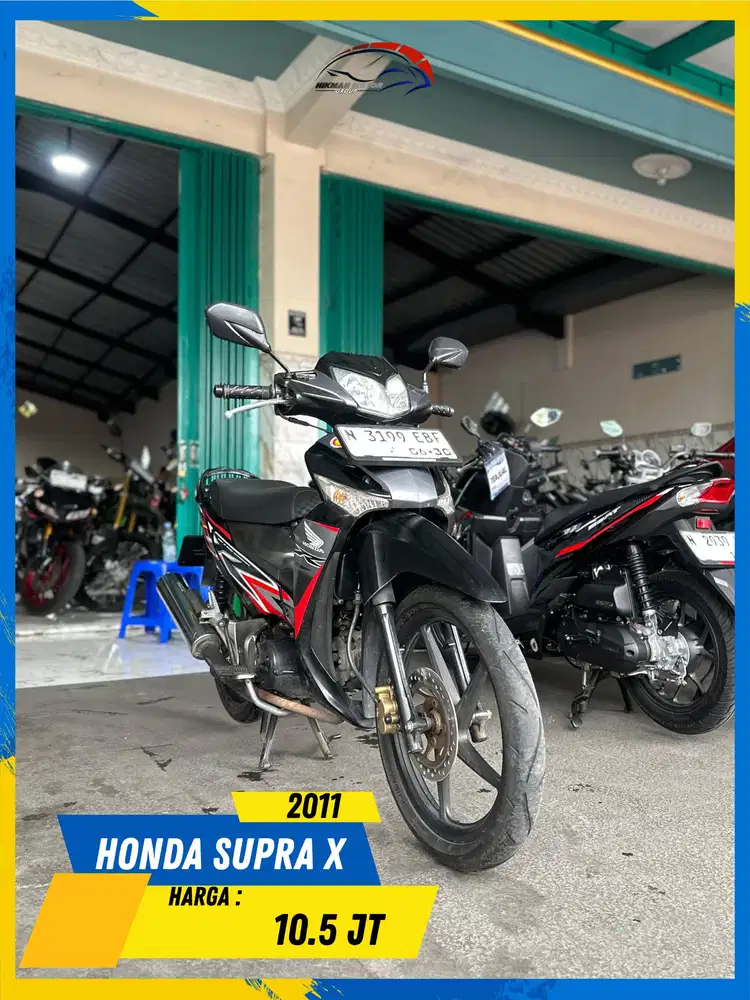 HONDA SUPRA X 2011 TERMURAH SE MALANG HIKMAH MOTOR KEPUH