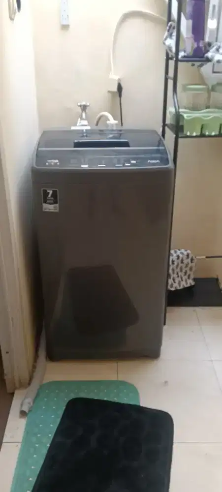 MESIN CUCI SHARP 1 TABUNG TOP LOAD – KONDISI ISTIMEWA, PEMAKAIAN 3 BLN
