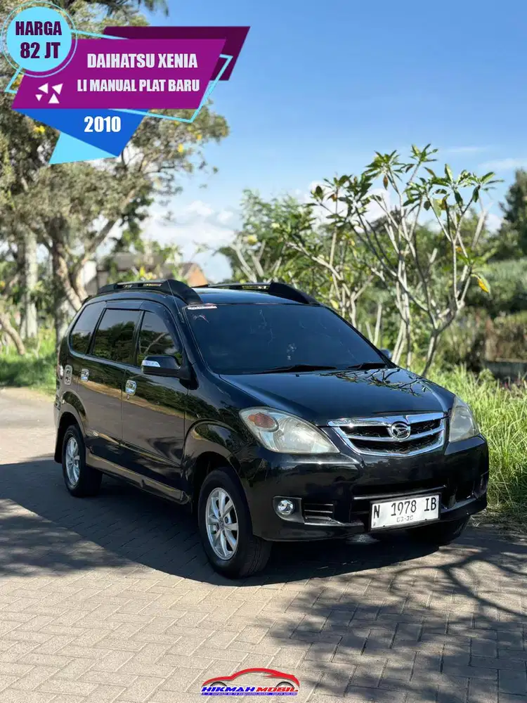 DAIHATSU XENIA LI 2010 SIAP PAKAI PLAT BARU
