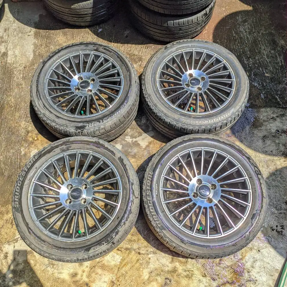 Velg Hsr amg R16 pcd 4×100 lbr 7 et 40