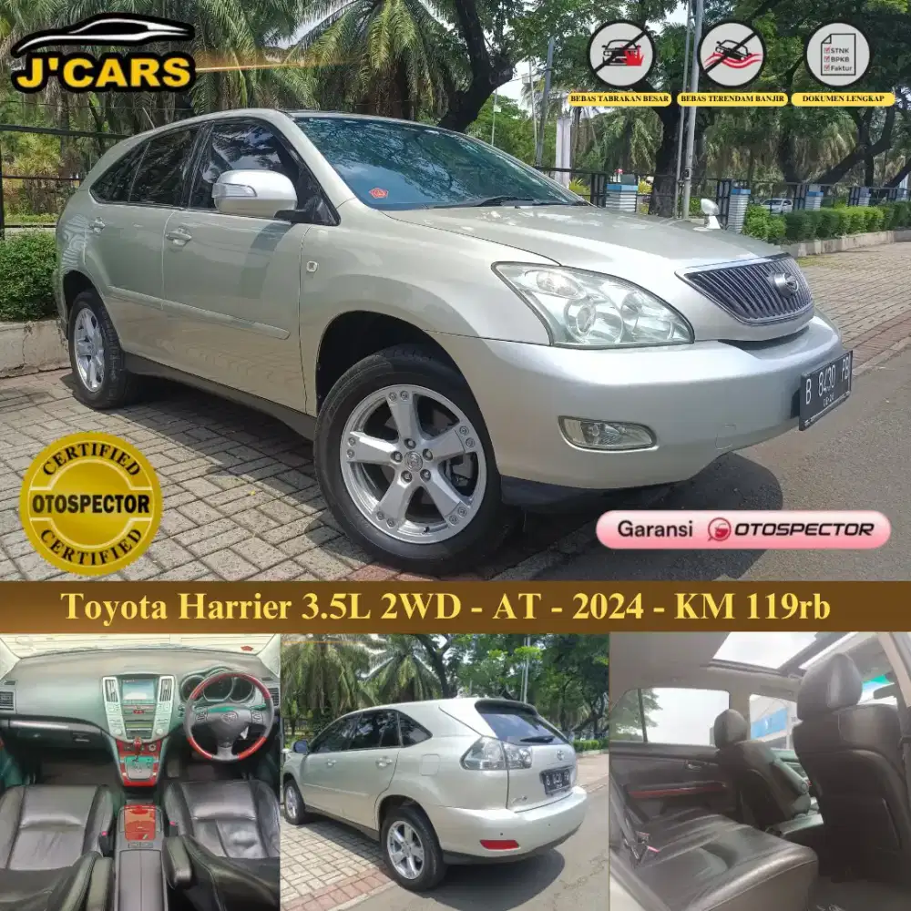 Toyota Harrier 3.5L AT 2006 Automatic Murah Ringan