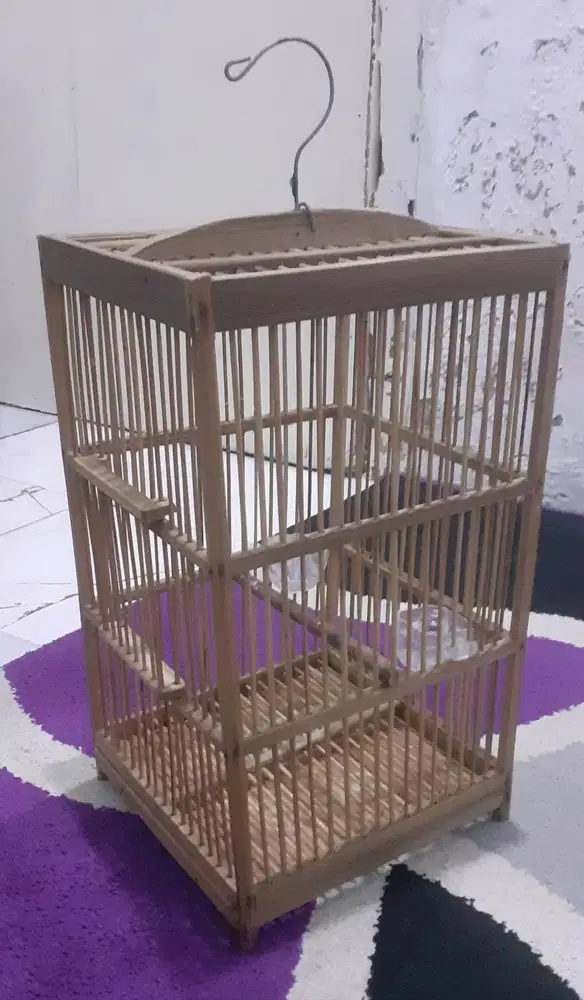 Kandang burcil bambu