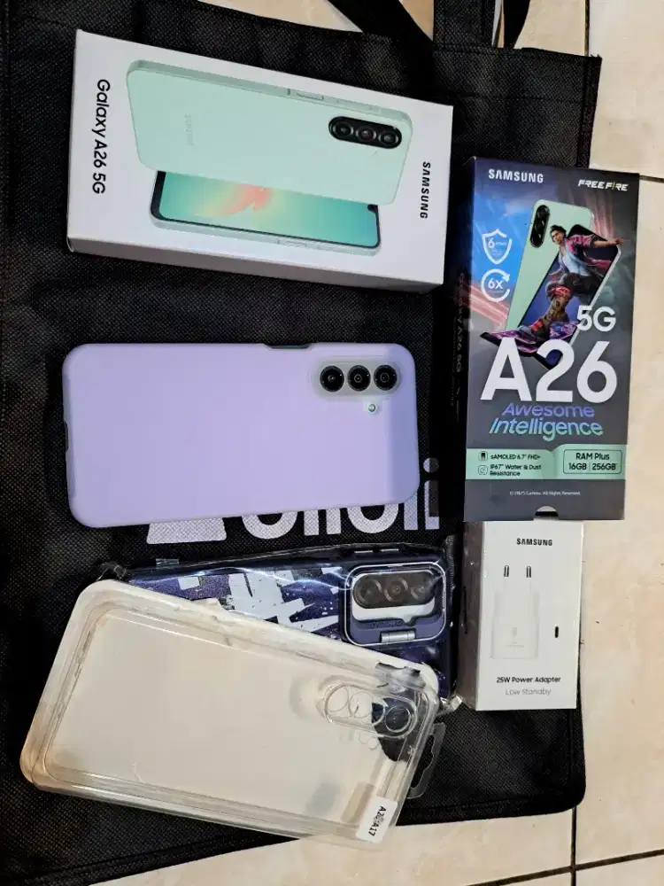 Samsung A26 5G 1mnggu pakai banyak bnus dan asuransi
