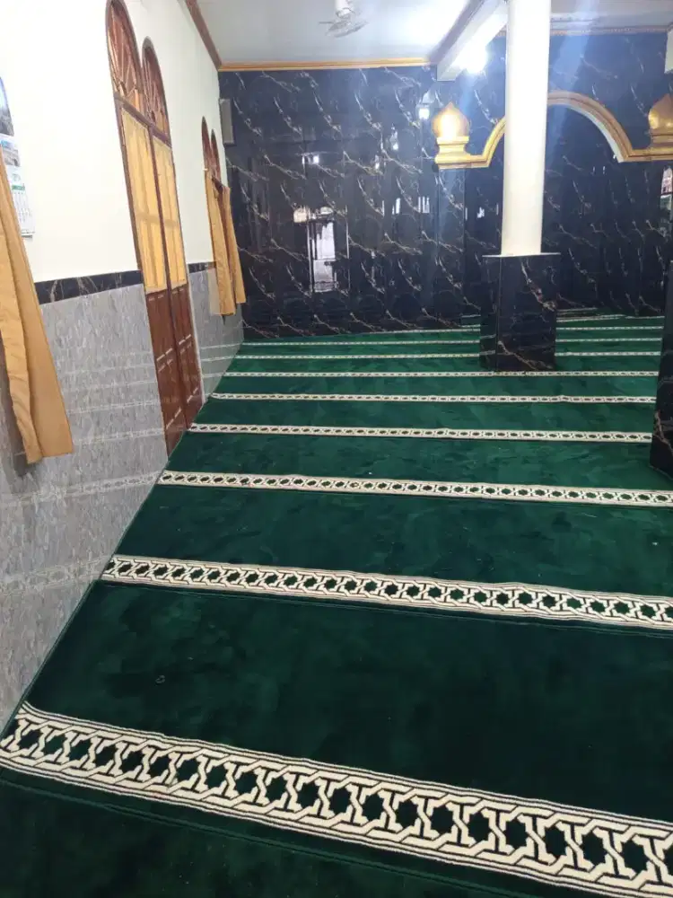 Tersedia Karpet sajadah Masjid import pembelian menyesuaikan kebutuhan