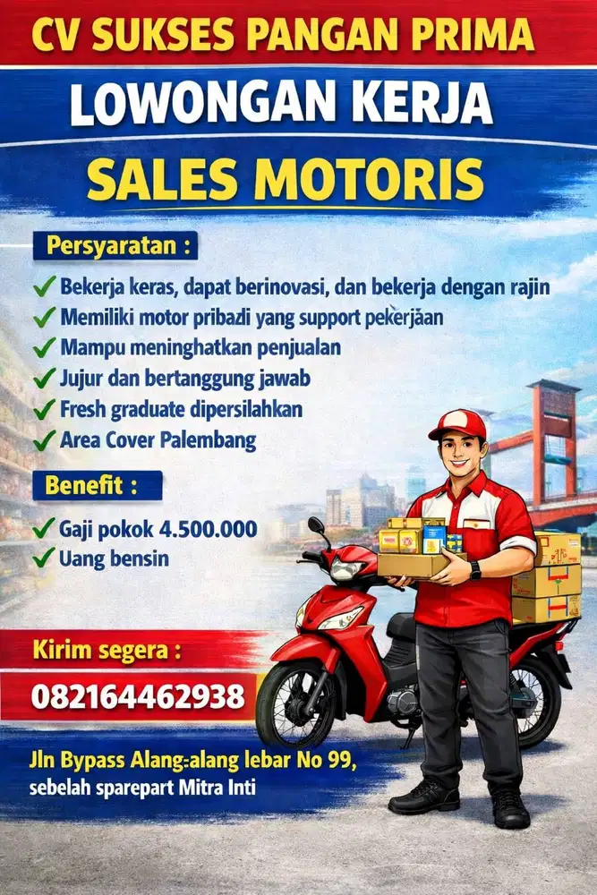 Sales Motoris/Canvas