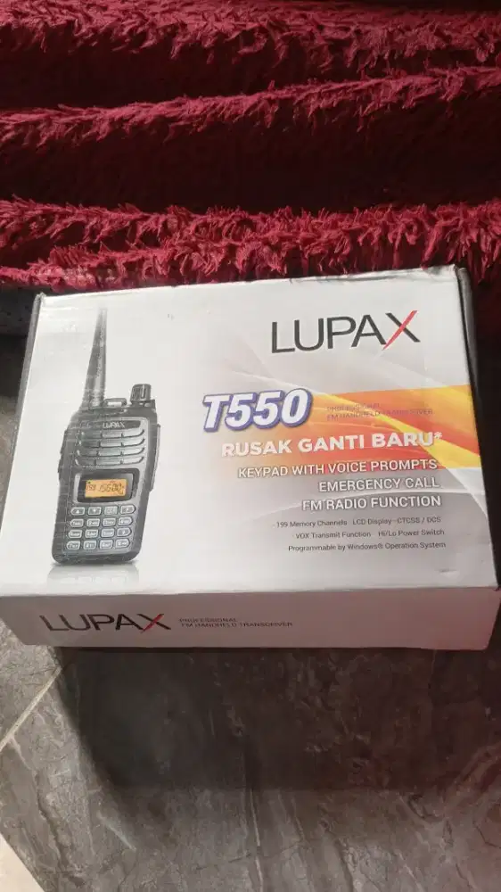 Di jual HT T550 lupaX second