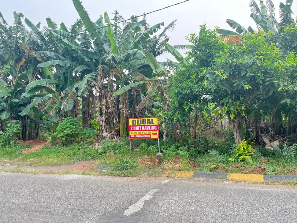 DI JUAL 2 UNIT KAVLING LUAS 126 m² DI DUKUH ZAMRUD