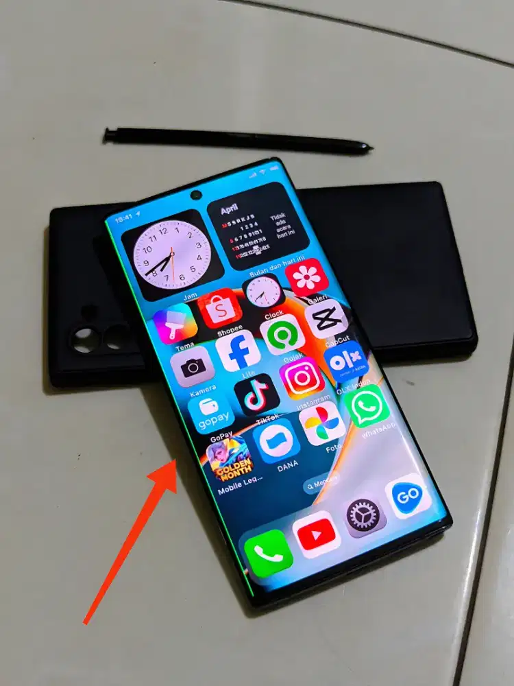 Samsung note 10 edge minus dikt siap pakai 8+8/256gb