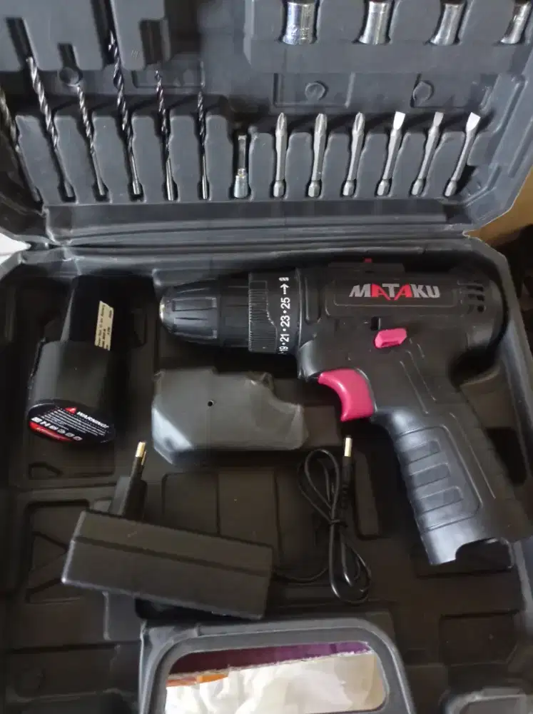 Mesin Bor Baterai Set Lengkap Mesin Cas Baterai Fulset lengkap