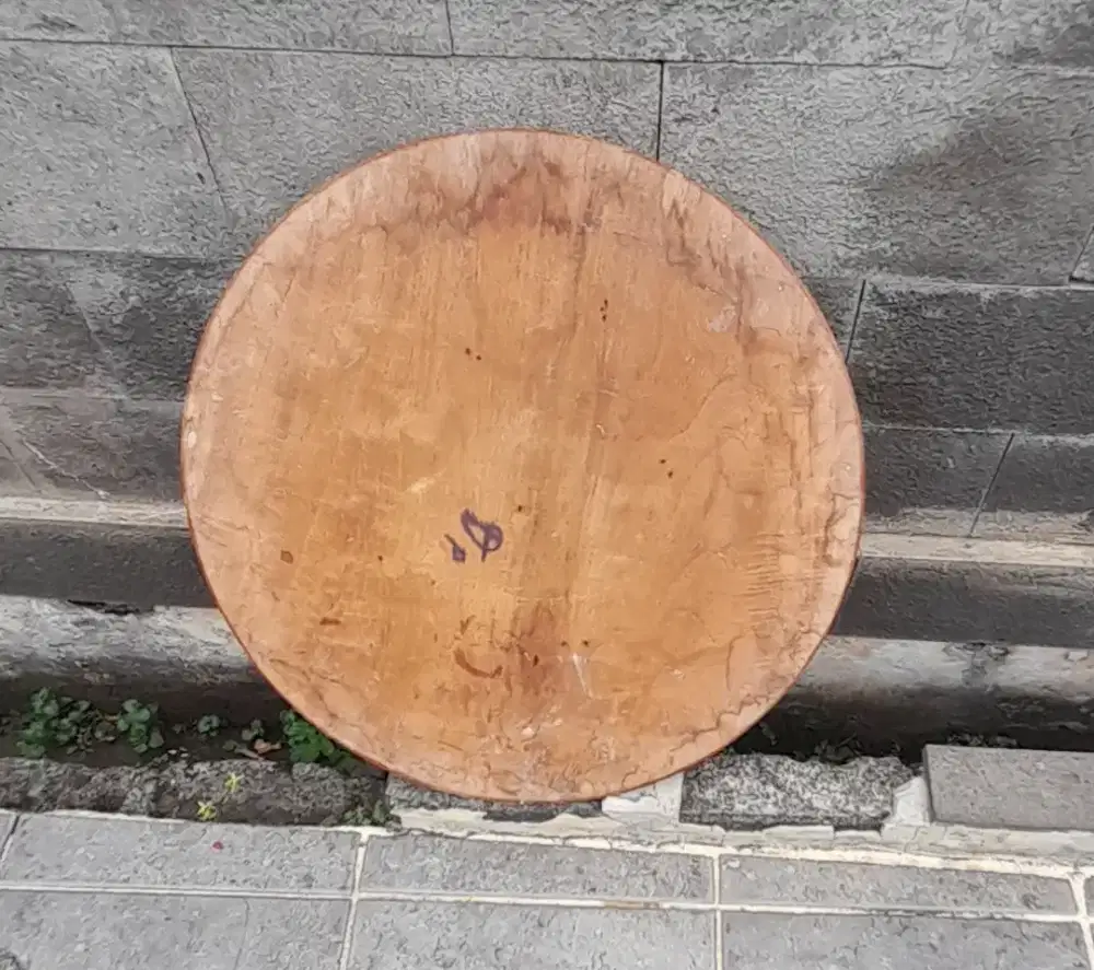 Kayu jati bekas meja